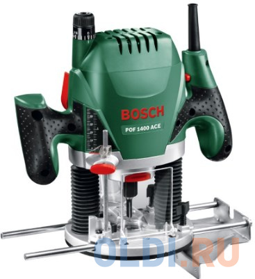 

Фрезер BOSCH POF 1400 ACE (060326C801) +набор 6 фрез, 1.4кВт, 28000об/мин