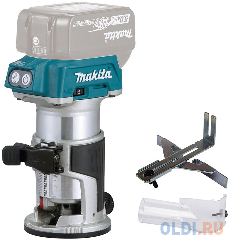 Фрезер MAKITA DRT50Z  б\\щ, 18В, Li-Ion, 30000 об\\м, цанг6-8мм