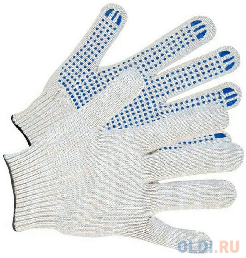 

ПЕРЧАТКИ Х/Б С ПВХ НАПЫЛЕНИЕМ "ЛЮКС" (ТОЧКА) 40-42 ГР. (10/300) 10 КЛАСС