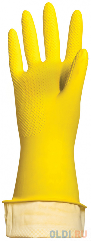 

Перчатки хозяйственные латексные ЛАЙМА "Премиум", МНОГОРАЗОВЫЕ, хлопчатобумажное напыление, суперплотные, XL (очень большой), 600781