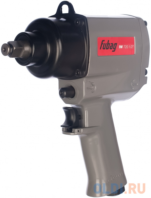 

Гайковерт пневматический FUBAG IW 720 100192 ударный 1/2 226л/м 720нм 6.3бар 1/2