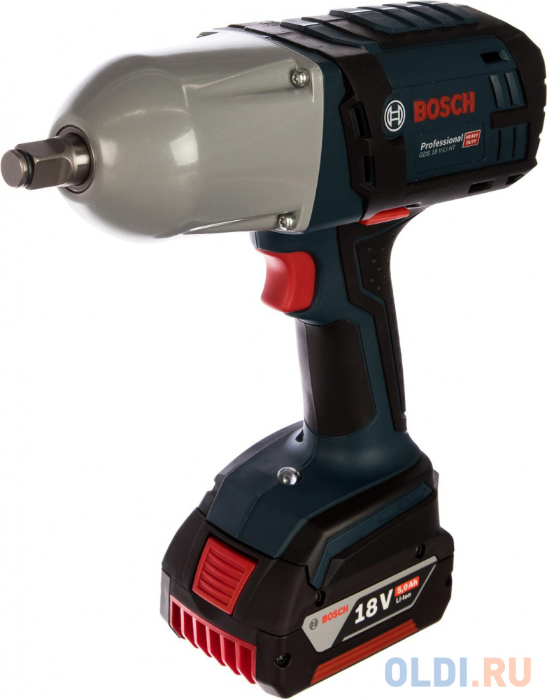 

Гайковерт BOSCH GDS 18 V-LI HT (0.601.9B1.30A) 2х5.0Ач l-boxx uni