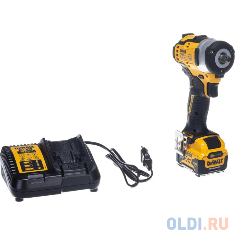 

"12В Гайковерт, кв. 3.8, 339Н, 5Ач, ЗУ" DCF903P1-QW DeWalt