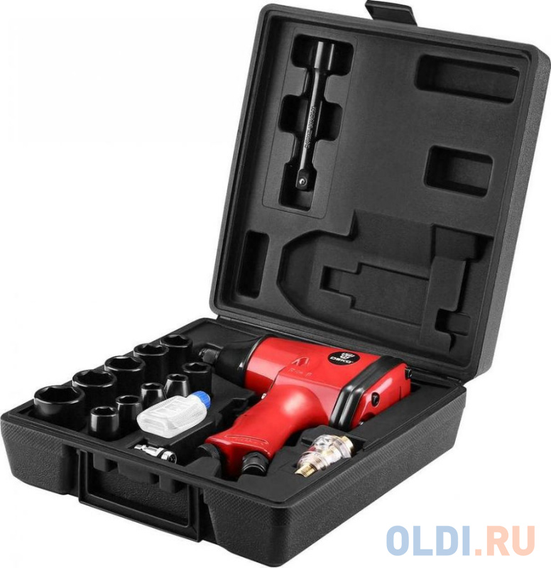 Гайковерт Deko DKPT01 SET 3 142л/мин красный/черный фото