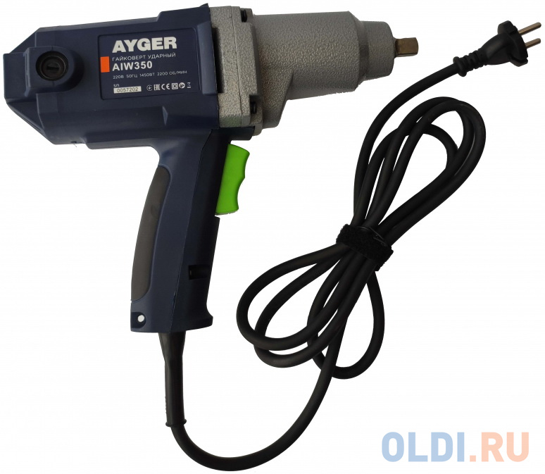 Гайковерт Ayger AIW350 фото