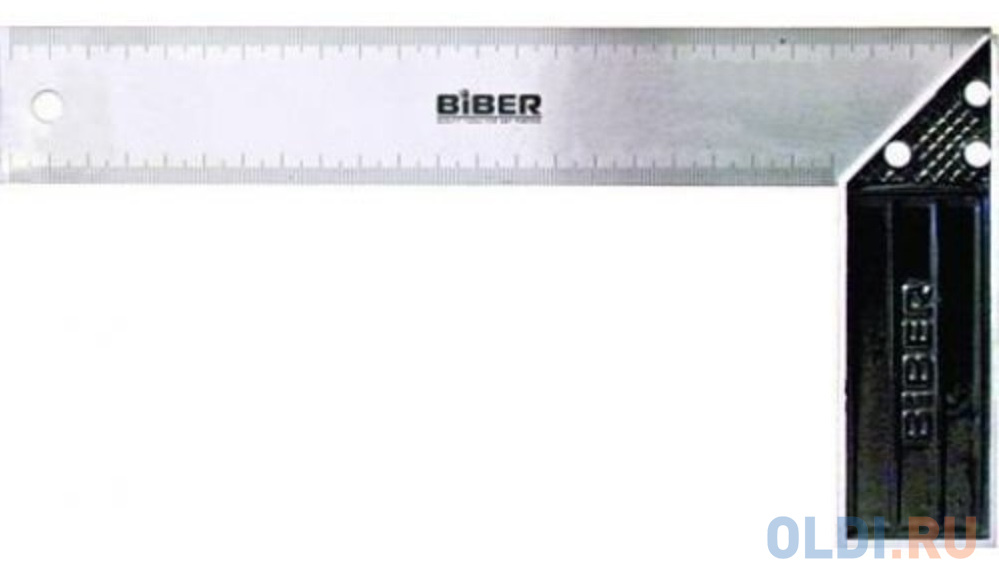 

Угольник Biber столярный 40 см нержавеющая сталь