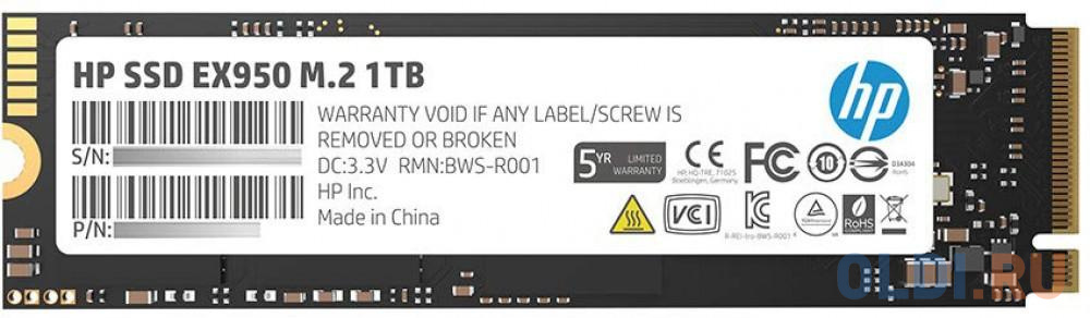 SSD накопитель HP EX950 1 Tb PCI-E 3.0 x4