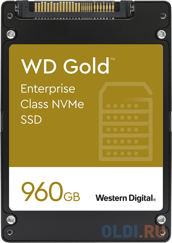 

— 2.5" 960 Gb Western Digital WD Gold Read 3000Mb/s Write 1100Mb/s 3D NAND TLC WDS960G1D0D