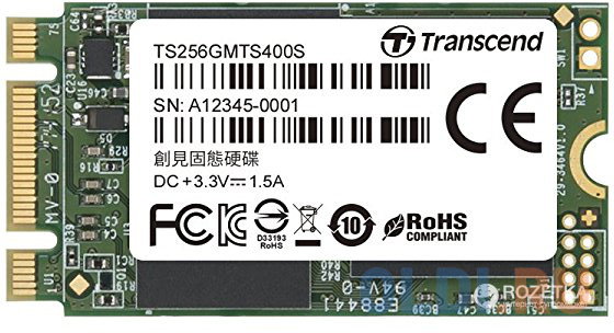 

SSD накопитель Transcend TS256GMTS400S 256 Gb SATA-III