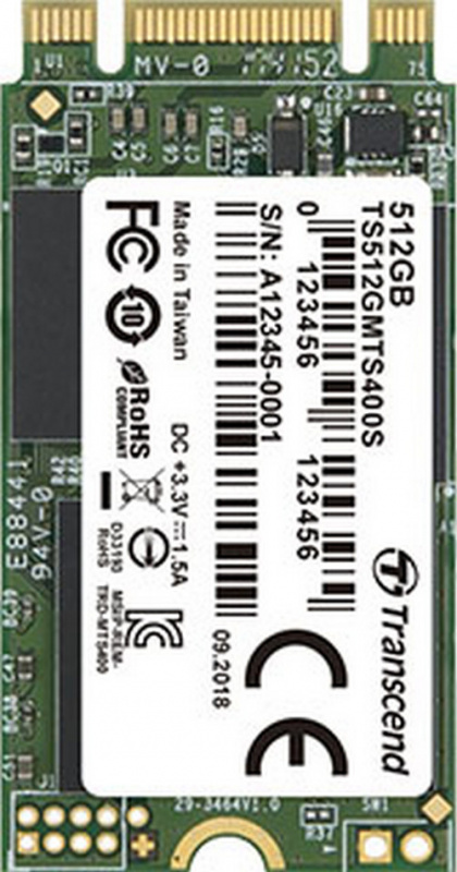 

SSD накопитель Transcend MTS400S 128 Gb SATA-III