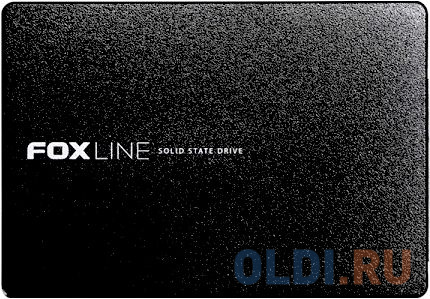 SSD накопитель Foxline X5SE 256 Gb SATA-III FLSSD256X5SE foxline ssd x5se 128gb m 2 22x80mm nvme pcie 3 0 x4 3d tlc r w 1500 600mb s iops 90 000 130 000 tbw 100 2 года