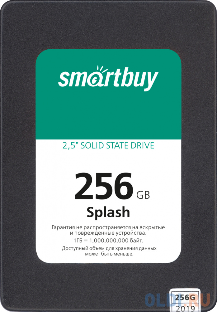 SSD накопитель Smart Buy Splash 256 Gb SATA-III ssd накопитель hp s650 240 gb sata iii 345m8aa abb