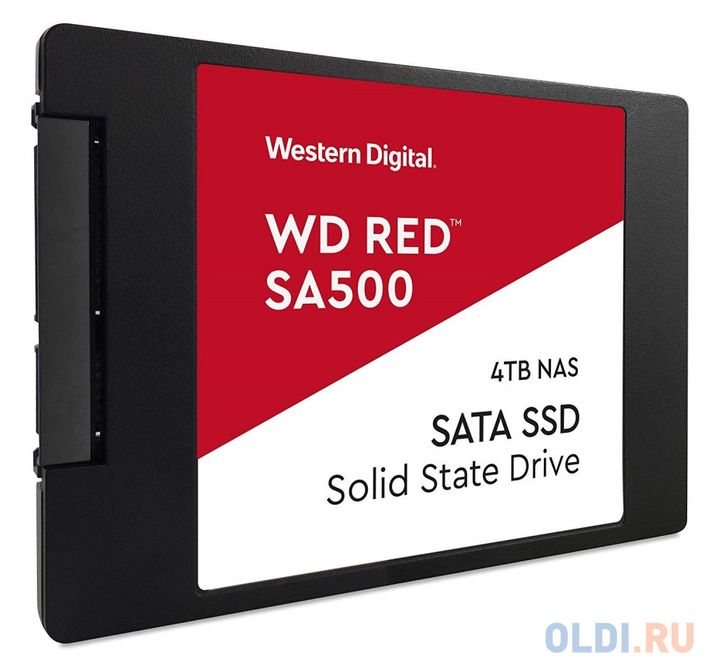 SSD накопитель Western Digital Red SA500 4 Tb SATA-III ssd накопитель western digital blue sa510 1 tb sata iii