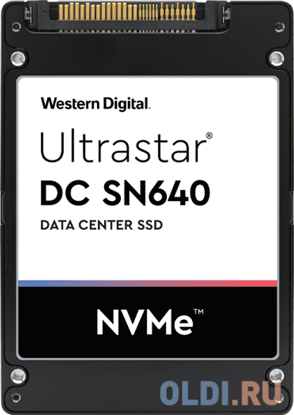 

Твердотельный накопитель SSD 2.5" 1.92 Tb Western Digital Ultrastar DC SN640 Read 3100Mb/s Write 2000Mb/s 3D NAND TLC WUS4BB019D7P3E1 0TS1961