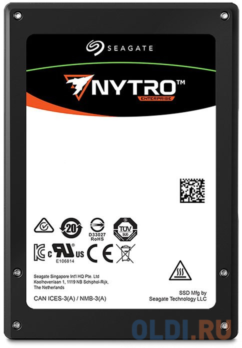 

Твердотельный накопитель SSD 2.5" 240 Gb Seagate Nytro 1551 Read 560Mb/s Write 320Mb/s 3D NAND TLC XA240ME10003