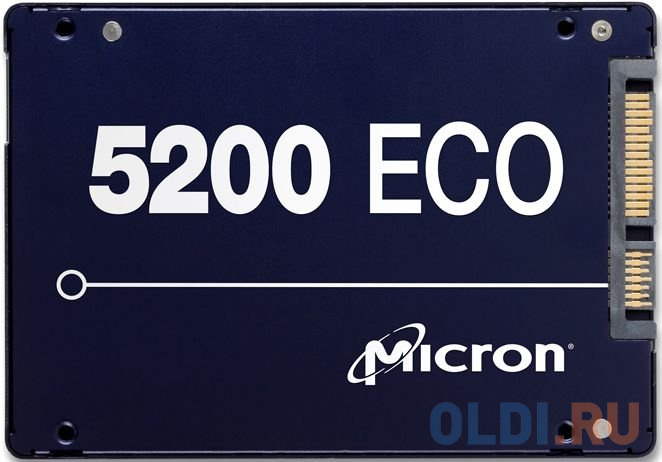 

Твердотельный накопитель SSD 2.5" 480 Gb Crucial MTFDDAK480TDC-1AT1ZABYY Read 540Mb/s Write 385Mb/s 3D NAND TLC