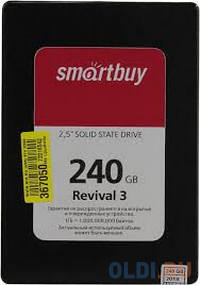 SSD накопитель Smart Buy Revival 3 240 Gb SATA-III обложка be smart inspiration для проездного билета 8х10 см