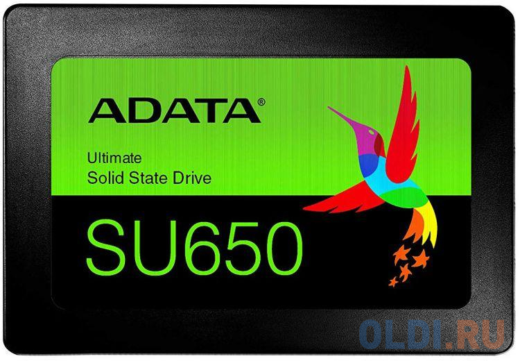 SSD накопитель A-Data SU650 120 Gb SATA-III ssd накопитель a data xpg blade s70 1 tb pci e 4 0 х4