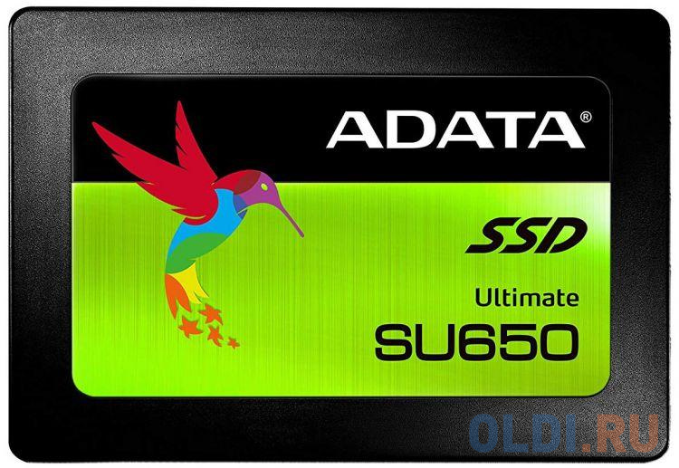 Твердотельный накопитель SSD A-Data SATA III 240GB SU650 TLC 2.5