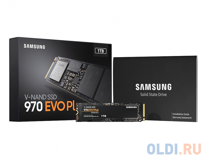 SSD накопитель Samsung 970 EVO Plus 1 Tb PCI-E 3.0 x4 MZ-V7S1T0BW фото