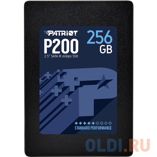 

Твердотельный накопитель SSD 2.5" 256GB Patriot P200 SATA3 P200S256G25