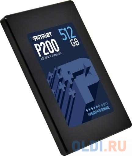 

Твердотельный накопитель SSD 2.5" 512GB Patriot P200 SATA3 P200S512G25