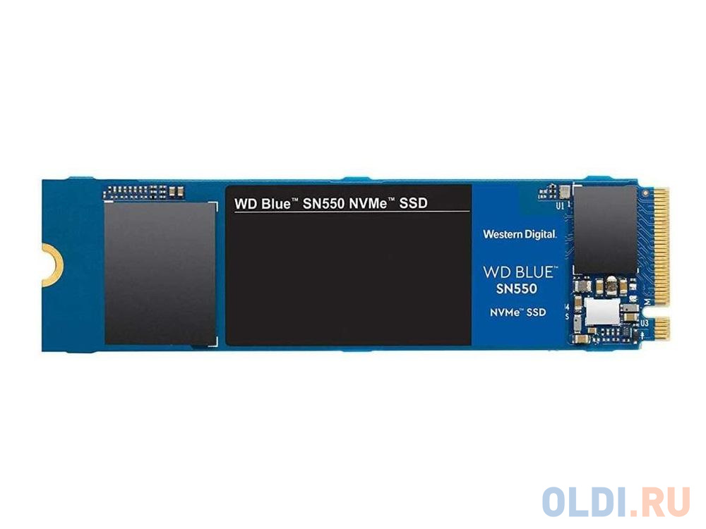Твердотельный накопитель SSD M.2 2280 250Gb Western Digital Blue Original SN550 (WDS250G2B0C) PCI-Ex4
