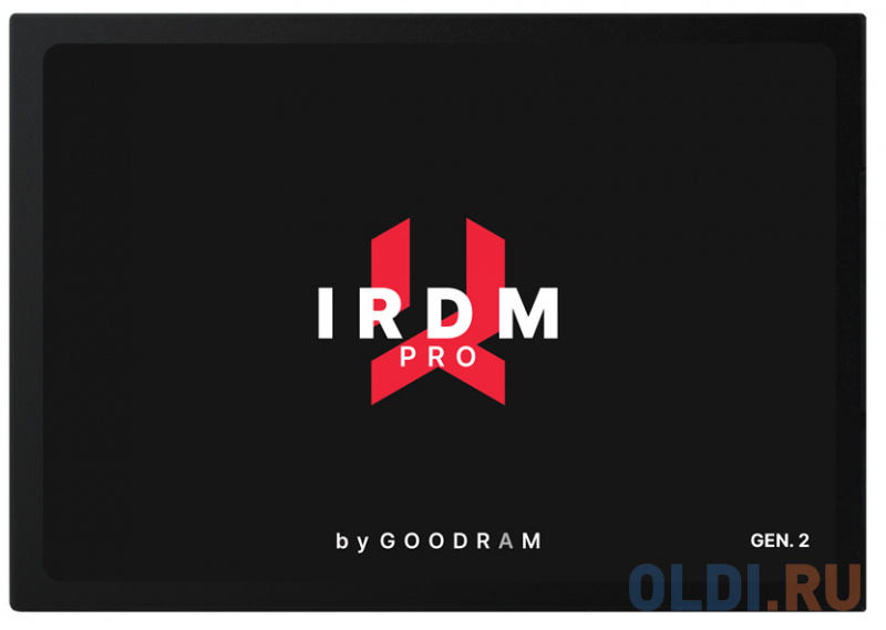 

Твердотельный накопитель (SSD) GOODRAM IRDM PRO GEN. 2 256GB SSD, 2.5” 7mm, SATA 6 Gb/s, Read/Write: 555 / 540 MB/s, Random Read/Write IOPS 96K/81K