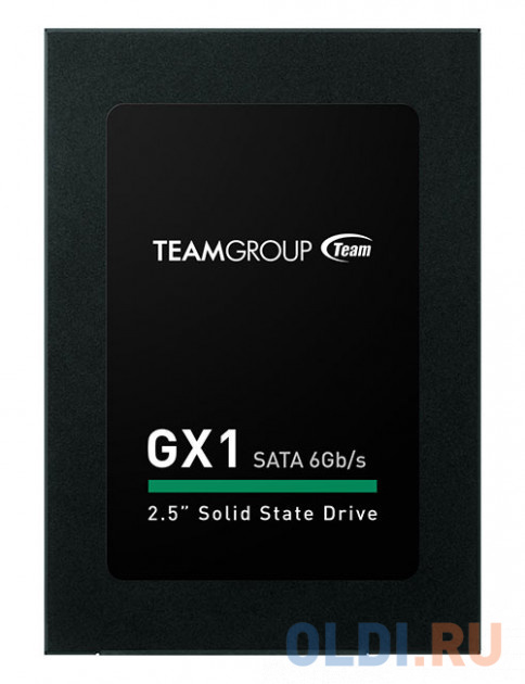 

TEAM GROUP GX1 480GB SSD, 2.5 7mm, SATA 6Gb/s, Read/Write: 530 / 430 MB/s