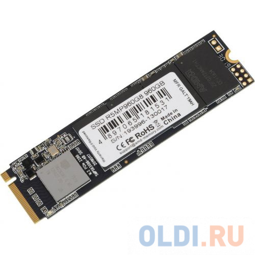 Твердотельный накопитель SSD M.2 960 Gb AMD R5M960G8 Read 530Mb/s Write 500Mb/s 3D NAND TLC