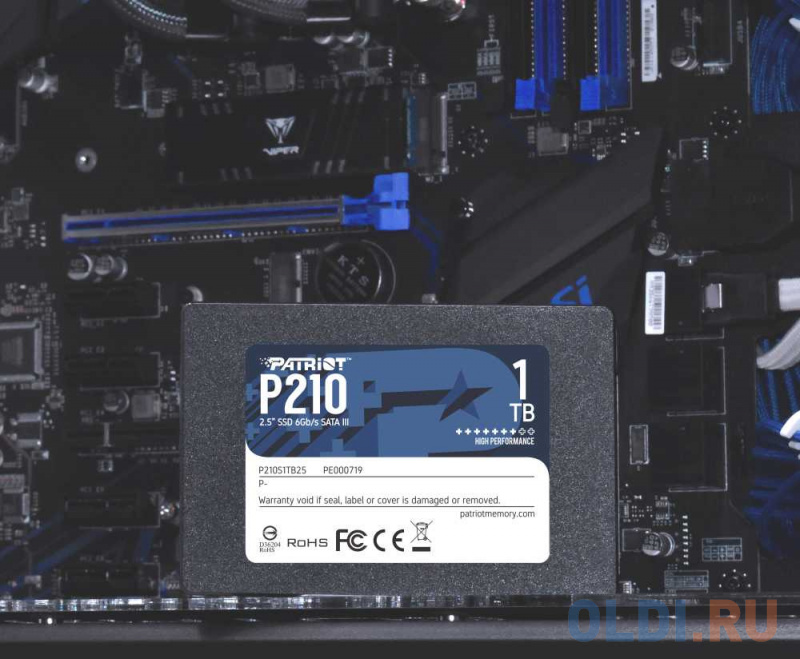 SSD накопитель Patriot P210S1TB25 1 Tb SATA-III фото