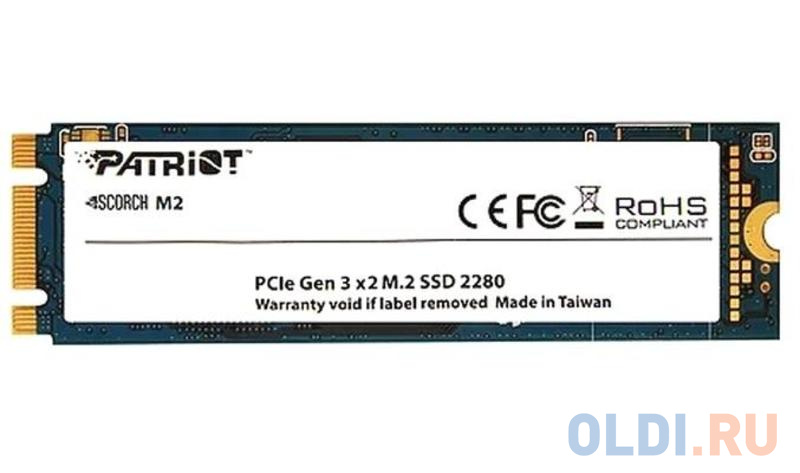 

Твердотельный накопитель SSD PCIE 256 Gb Patriot Scorch M2 2280 PS256GPM280SSDR