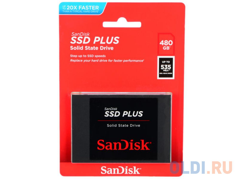 

Твердотельный накопитель SSD 2.5" 480Gb SanDisk SSD SATAIII SDSSDA-480G-G26