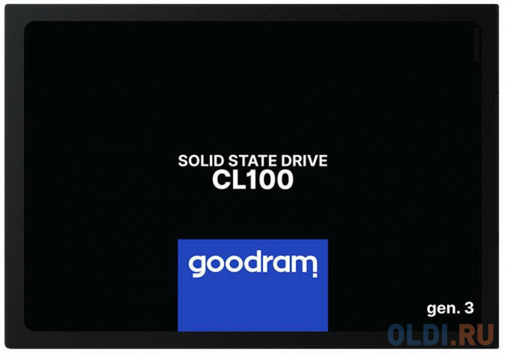 

Твердотельный накопитель SSD 2.5" 120 Gb Goodram SSDPR-CL100-120-G3 Read 500Mb/s Write 360Mb/s 3D NAND TLC