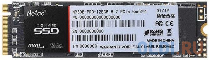 SSD накопитель Netac N930E Pro 128 Gb PCI-E 3.0 x4