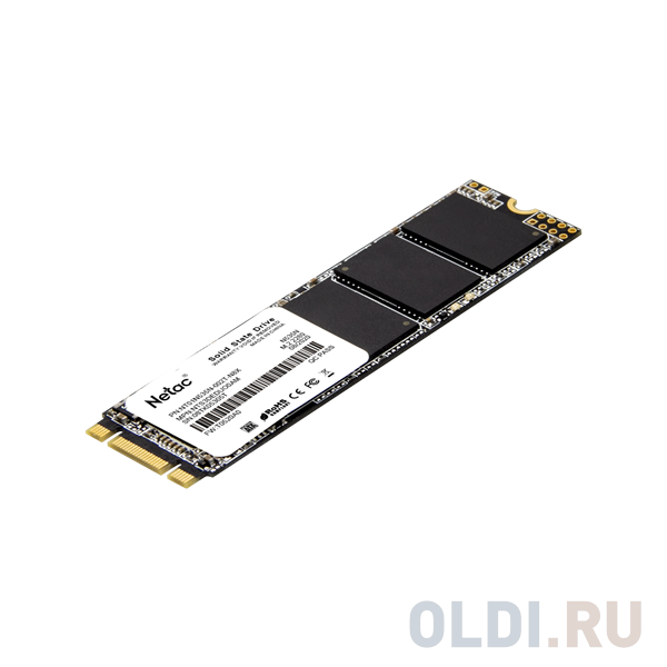 Твердотельный накопитель SSD M.2 2 Tb Netac N535N Read 540Mb/s Write 490Mb/s 3D NAND TLC, размер 22 x 80 x 2 мм (M.2 односторонний) - фото 3