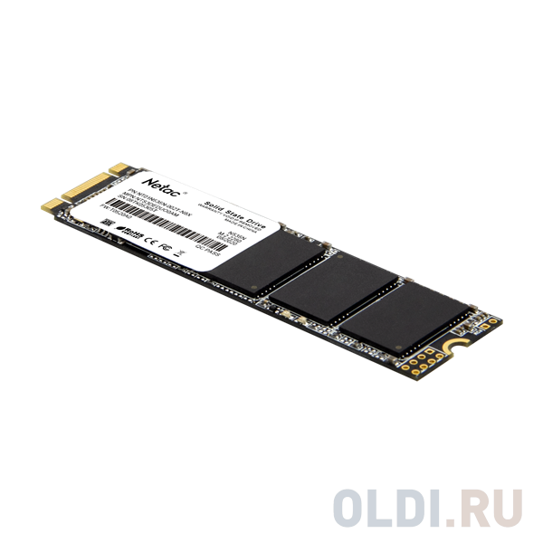 Твердотельный накопитель SSD M.2 2 Tb Netac N535N Read 540Mb/s Write 490Mb/s 3D NAND TLC, размер 22 x 80 x 2 мм (M.2 односторонний) - фото 4
