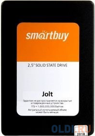 

Твердотельный накопитель SSD 60 Gb Smart Buy SB060GB-JLT-25SAT3 Read 550Mb/s Write 335Mb/s TLC