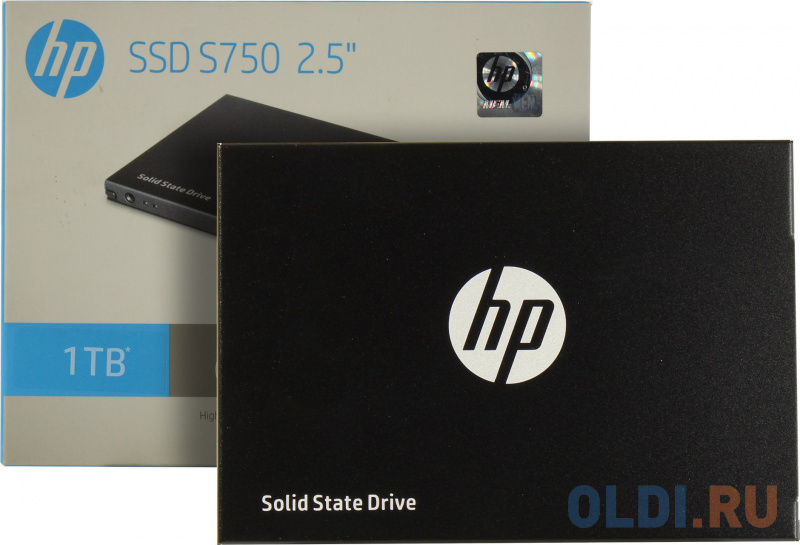 

SSD накопитель HP S750 1 Tb SATA-III