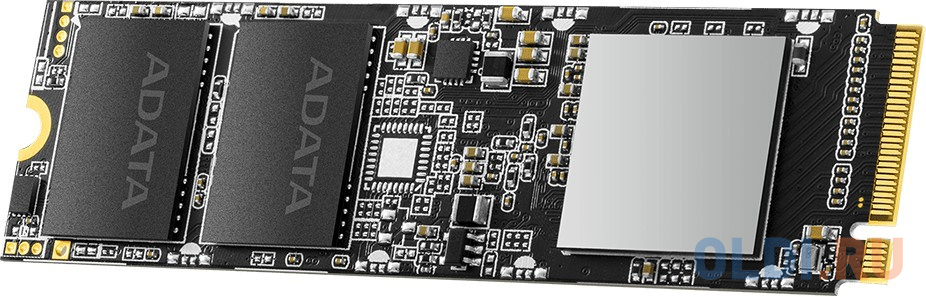 Твердотельный накопитель SSD M.2 256 Gb A-Data XPG SX8100 Read 3500Mb/s Write 3000Mb/s 3D NAND TLC ASX8100NP-256GT-C, размер 22 x 80 x 3.5 мм (M.2 двусторонний) - фото 1