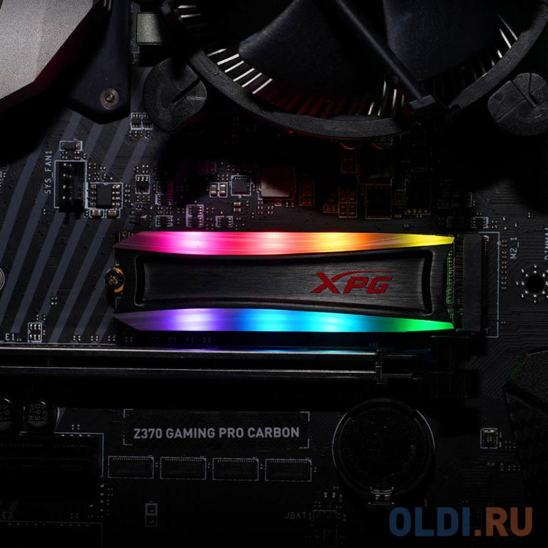 SSD накопитель A-Data XPG SPECTRIX S40G RGB 2 Tb PCI-E 3.0 x4 фото