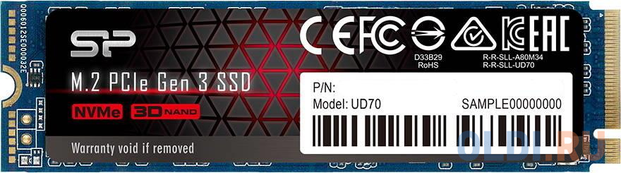 SSD накопитель Silicon Power UD70 500 Gb PCI-E 3.0 x4