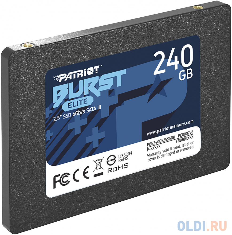 SSD накопитель Patriot Burst Elite 240 Gb SATA-III фото