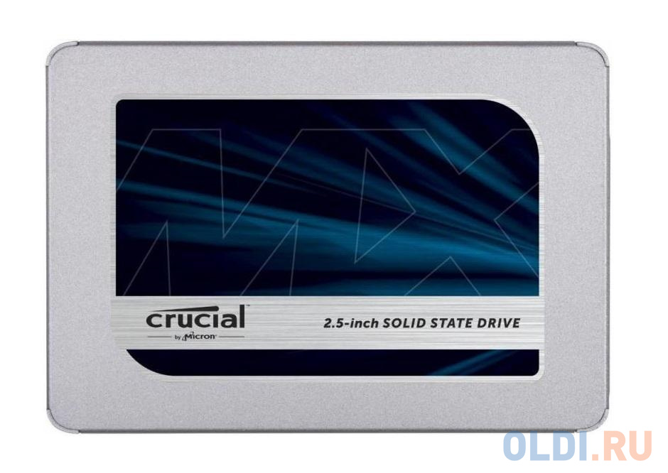 SSD накопитель Crucial MX500 500 Gb SATA-III ssd накопитель crucial p5 plus 1 tb pci e 3 0 x4