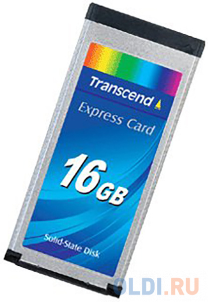

Твердотельный накопитель 16GB ExpressCard SSD, MLC Transcend