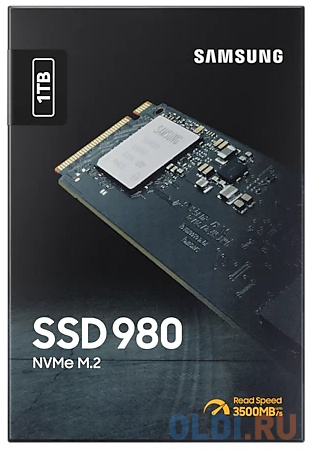 SSD накопитель Samsung 980 NVMe 1 Tb PCI-E 3.0 x4 фото