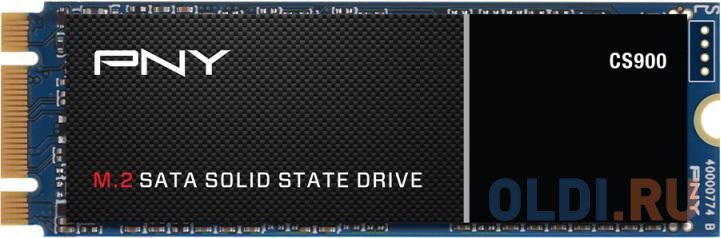 

Твердотельный накопитель SSD M.2 250 Gb PNY CS900 Read 530Mb/s Write 500Mb/s 3D NAND TLC