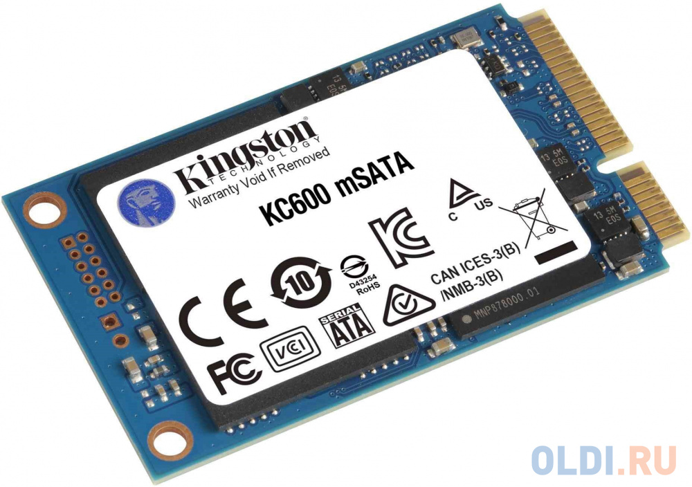 1024G SSD KC600 SATA3 mSATA  SKC600MS/1024G (316032) фото
