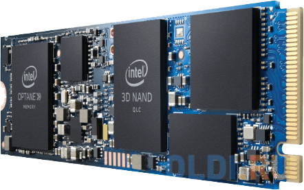 

Твердотельный накопитель SSD M.2 256 Gb Intel Optane Memory H10 Read 1450Mb/s Write 650Mb/s 3D QLC NAND HBRPEKNX0101A08 999MJ9