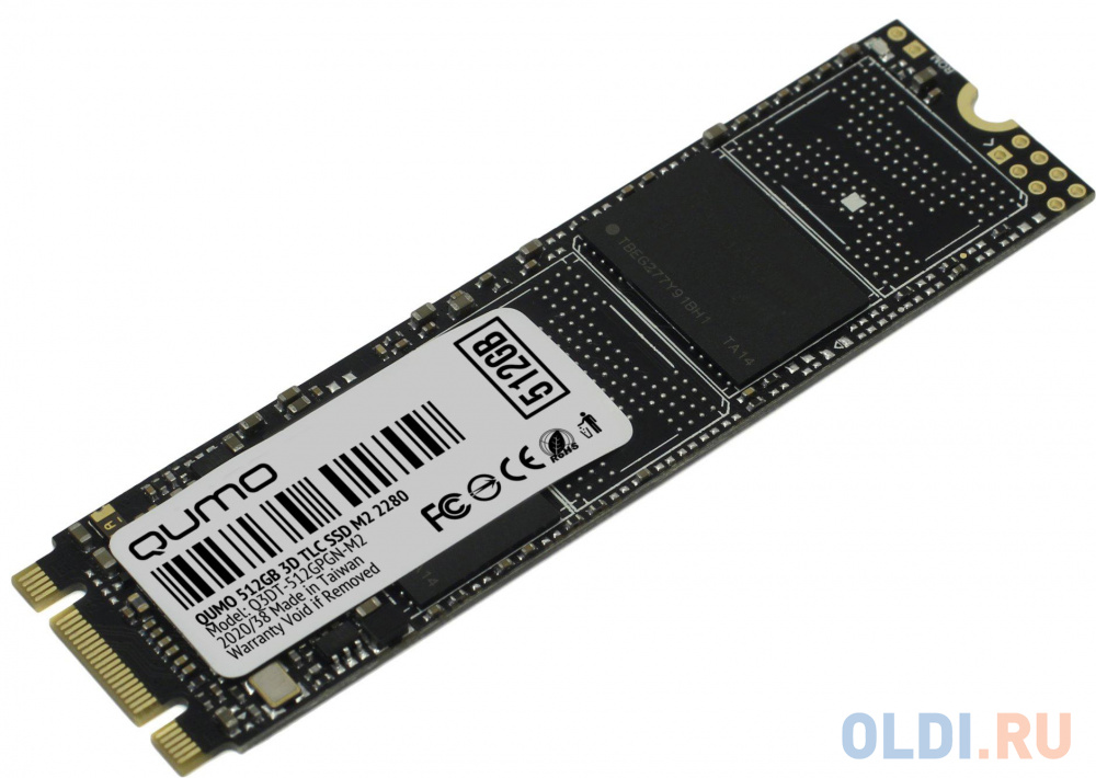 QUMO M.2 SSD 512GB QM Novation Q3DT-512GPGN-M2 - фото 2